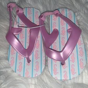 Adorable seahorse sandals 🎀💖